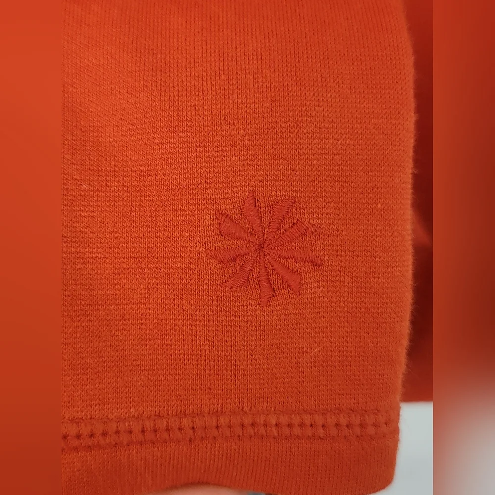 Athleta Burnt Orange V-Neck Dress Size M - Picture 7 of 10